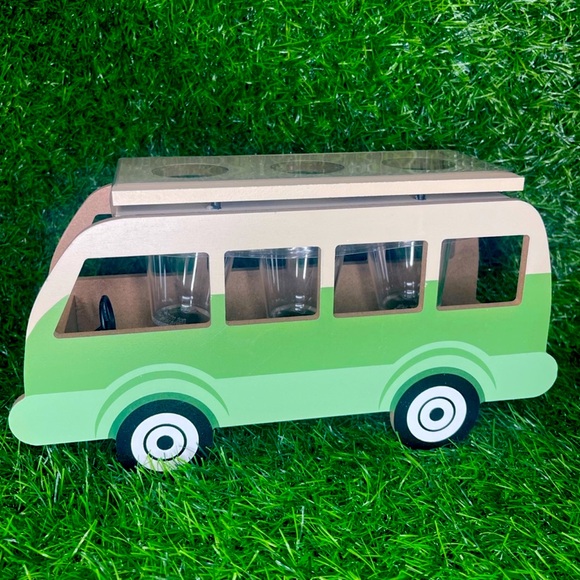 NWT Target Bullseye Playground Camper Van Shot Glass Holder - Picture 6 of 6